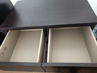 Cómoda IKEA MALM Madera Oscura