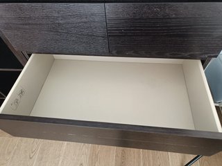 Cómoda IKEA MALM Madera Oscura