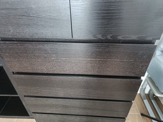 Cómoda IKEA MALM Madera Oscura