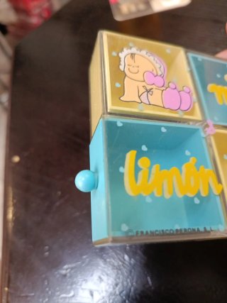 Caja Miel y Limón Años 80