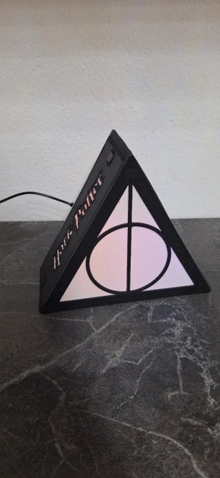 Lampada Doni della Morte Harry Potter