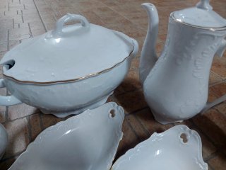 Vajilla de porcelana 70 piezas