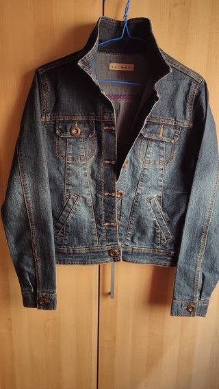 Chaqueta tejana ICHI azul