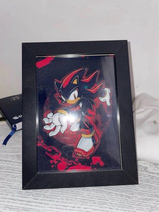 Cornice per foto Shadow the Hedgehog