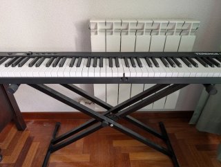 Piano Digital Plegable 88 Teclas con Soporte