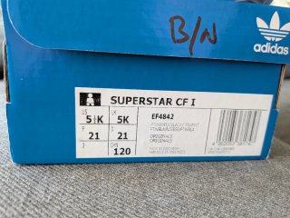 Zapatillas Adidas Superstar Talla 21