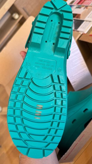 Zuecos REPOSA Talla 45 Verde Azulado