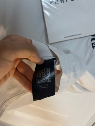 Camiseta Emporio Armani Blanca