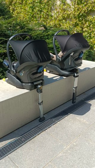 2 Maxi-Cosi Silla de Coche y 2 Base Isofix