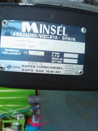 Motobomba MAINSEL 560 para sacar agua