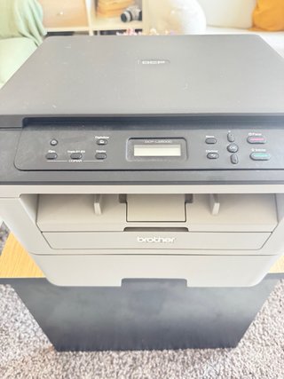 Impresora de tinta gris