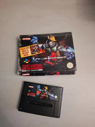 Killer Instinct Super Nintendo SNES Boxato