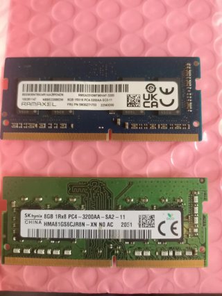 2x Samsung DDR4 8GB PC4-3200AA