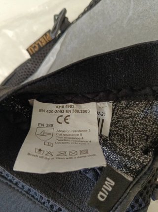 Guantes Pielcu anticorte Talla M