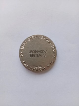 Medaglia Dea Bendata Argento