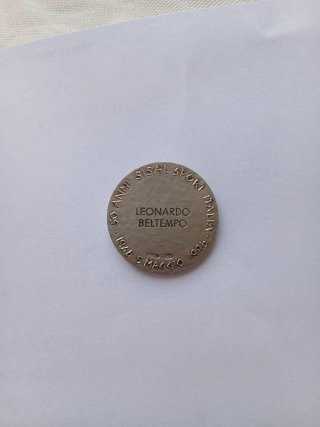 Medaglia Dea Bendata Argento