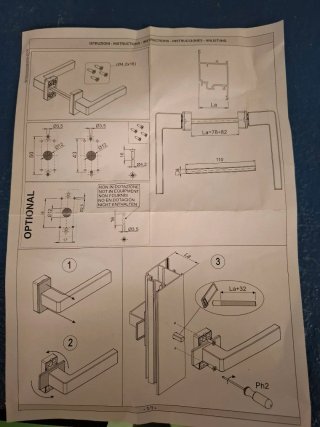 Manetas, visagras y brazos para puertas y ventanas