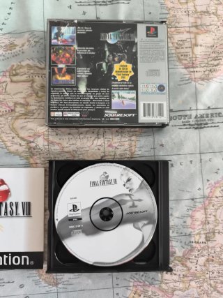 Pack Final Fantasy VII, VIII PS1 + Advent Children