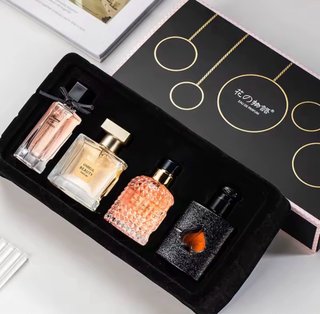 Set 4 Mini Perfumes Mujer Flor de Historia