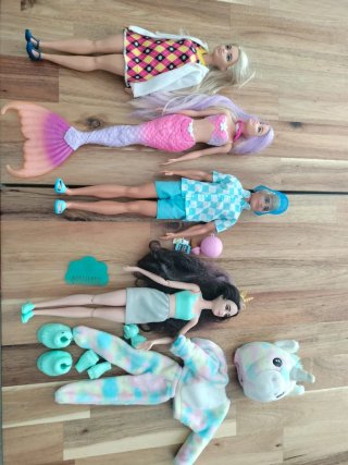Lote Muñecas Barbie y Ken SOLO ENVÍOS