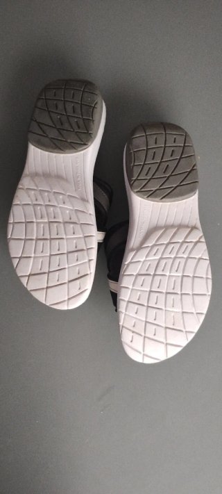 Chanclas Nicoboco Mujer Talla 38 Negras y Blancas