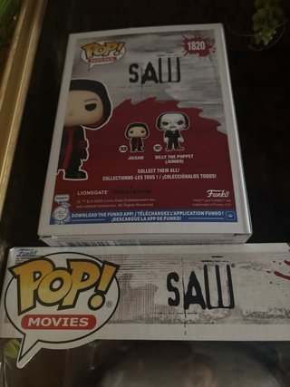 Funko Pop Saw Maxi 1821 y Normal 1820