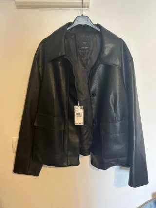 Chaqueta polipiel MNG Talla XXL