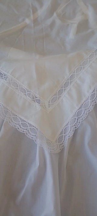 Manteletas Fallera Huertana Blancas