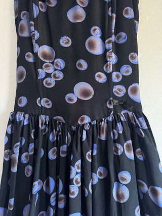 Vestido vintage con can-can