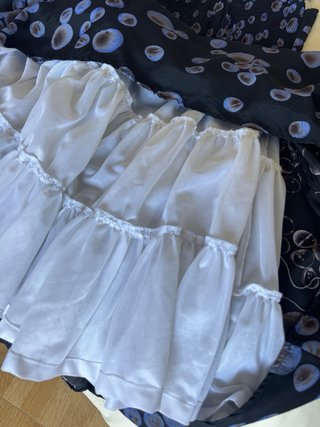 Vestido vintage con can-can