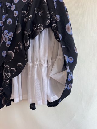 Vestido vintage con can-can