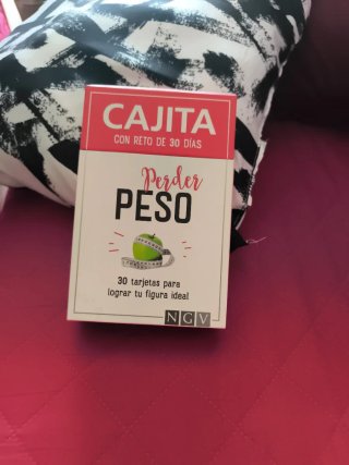 Cajita 30 dias para bajar de peso