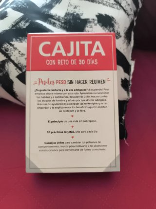 Cajita 30 dias para bajar de peso