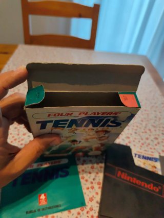 Juego NES Four Players' Tennis