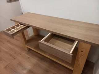 Banco de trabajo de madera