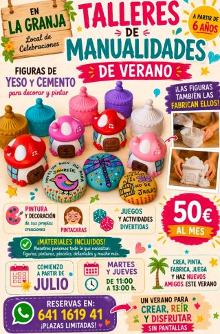 Taller de manualidades mensual