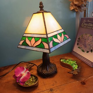 Lampada Tiffany in Cristallo e Metallo