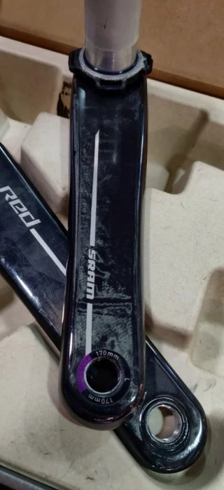 Bielas Sram Red AXS E1 170mm