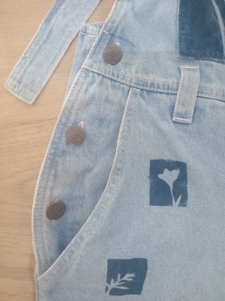 Peto vaquero Lucy & Yak estampado
