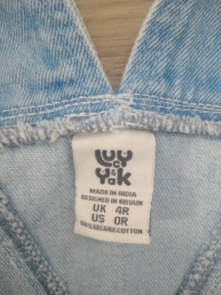 Peto vaquero Lucy & Yak estampado