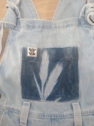 Peto vaquero Lucy & Yak estampado