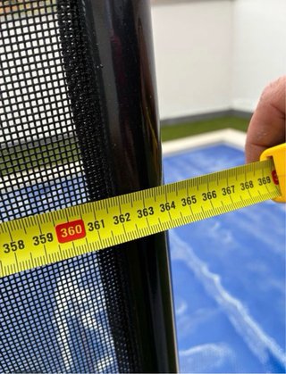 Valla seguridad piscina 3,6 x 1,25m