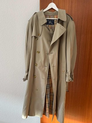 Trench Burberry Hombre Beige