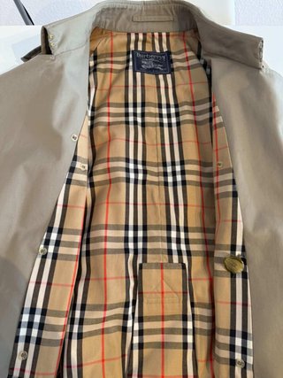 Trench Burberry Hombre Beige