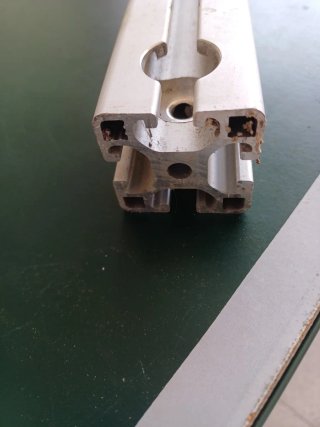 Perfiles de Aluminio 40x40 varias longitudes