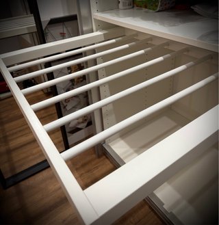 Pantalonero extraíble IKEA Blanco