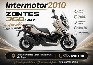 Zontes 368G MY Maxi Scooter Beige