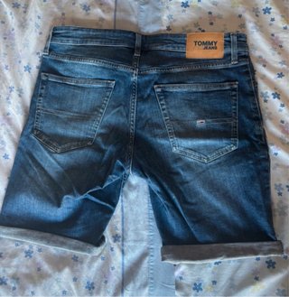 Bermudas vaqueras Tommy Hilfiger azules