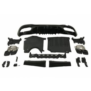 Difusor Trasero Mercedes W206 Look C63