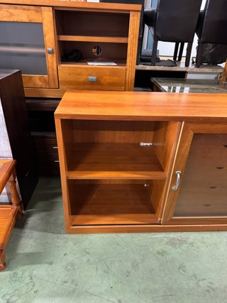 Aparador Credenza Madera Cajones y Puertas
